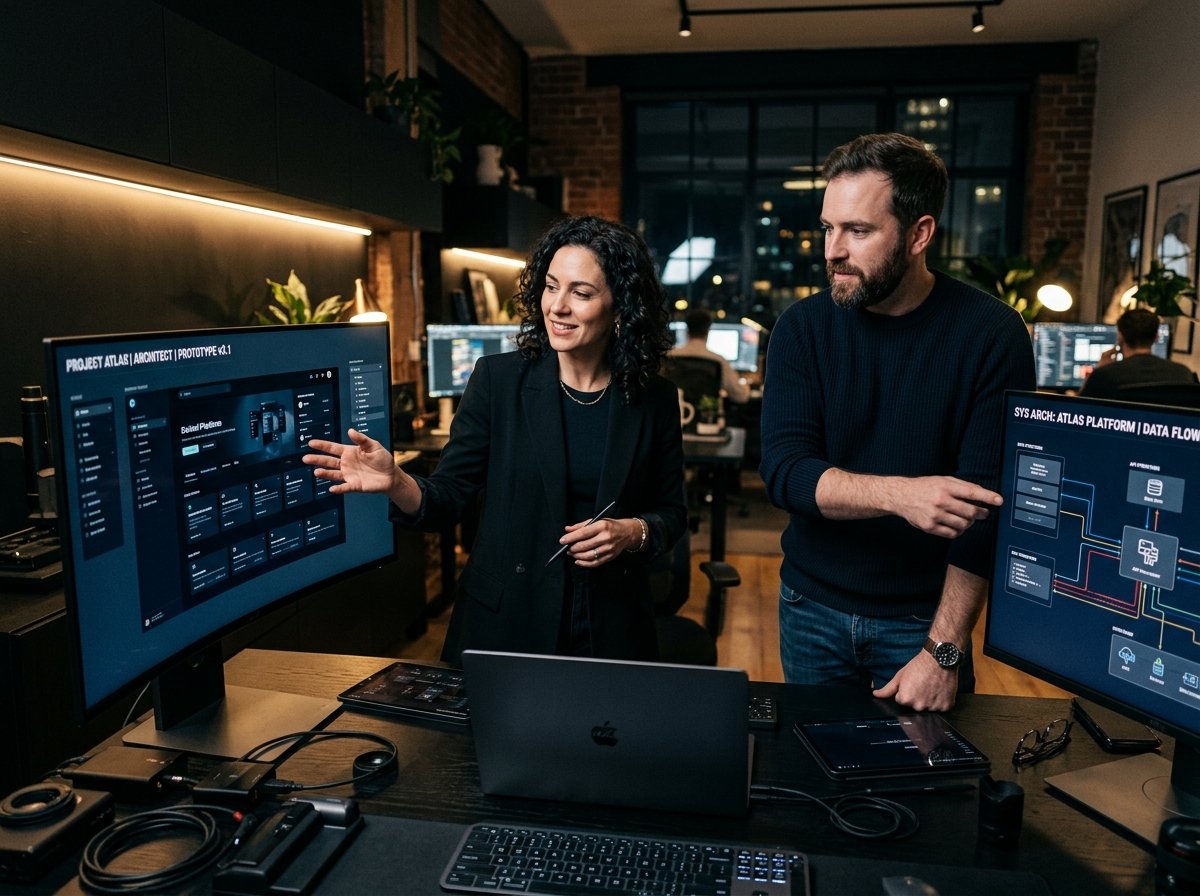 LeapsGo multidisciplinary team collaborating on digital execution