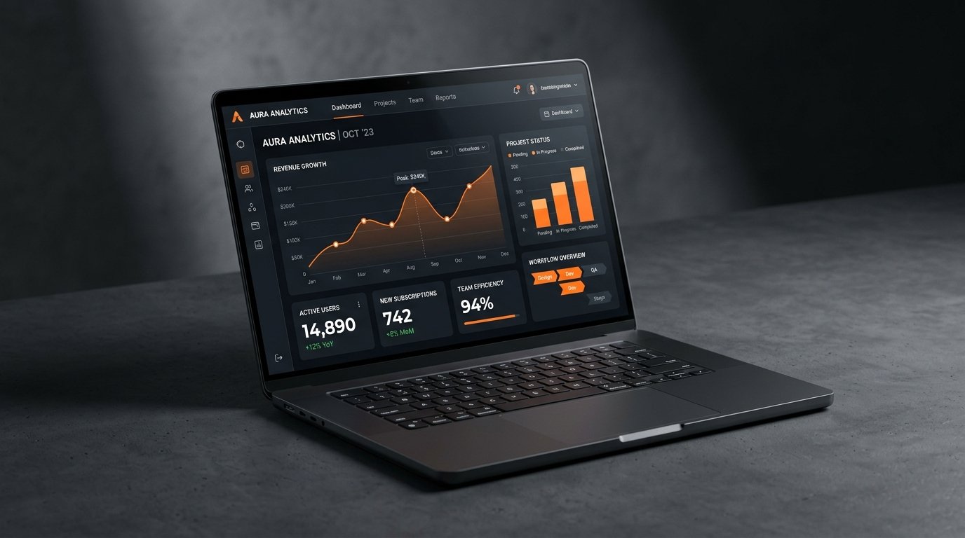 Enterprise cloud analytics platform user interface